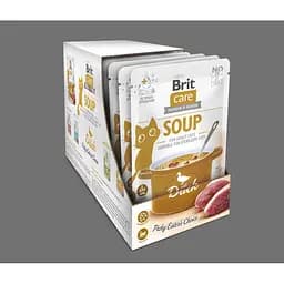 Набір Корм ​​вологий Brit Care Soup Duck д/котів качка суп 75 г 15 шт. - мініатюра 4