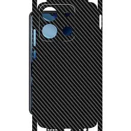 Захисна плівка StatusSKIN для Itel A05s Корпус Вініл Карбон чорний