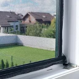 Москітна сітка МВМ My Home  для вікон 1500х900, колір чорний (WN-1500 BLACK) - мініатюра 3