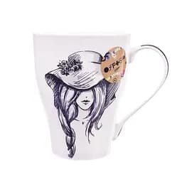 Чашка Offtop Девушка, 350 мл (861519)