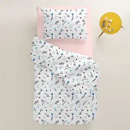 Підковдра дитяча Cosas Blue Wildflowers 110х140 см (BushLightBlue_140q) - мініатюра 2