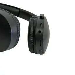 Бездротові навушники накладні чорні Bluetooth гарнітура з мікрофоном Sport Headphones P2961 - мініатюра 6