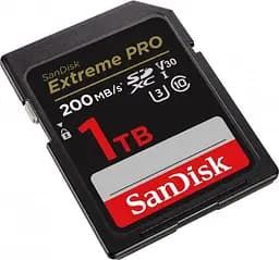 Карта пам'яті SanDisk 1TB SD class 10 UHS-I U3 V30 Extreme PRO (SDSDXXD-1T00-GN4IN) [78801] - мініатюра 2