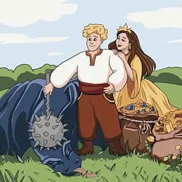 Картина по номерам "Катигорошек" 15104-AC 40х40 см