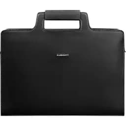 Сумка для ноутбука та документів BlankNote Жіноча шкіряна 15 Black (BN-BAG-36-g)