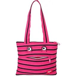 Сумка Zipit Monster Tote Pink Begonia&Black Teeth рожевий 27 х 24 х 3 см (ZBZM-2)