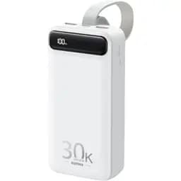 Внешний аккумулятор Remax PowerBank Bole 20W+22.5W PD+QC Fast Charging 30000mAh White (RPP-522) 60419-ska