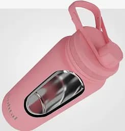 Пляшка для води Smartshake Bohtal Insulated Sports Bottle 960 ml/32 oz Pink металева з подвійною вакуумною ізоляцією (11280101) - мініатюра 3