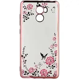 Панель BeCover Flowers Series для Xiaomi Redmi 4 Pink (701318)