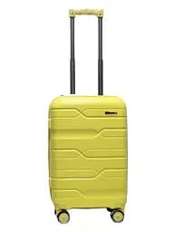 Валіза маленька S поліпропілен Milano bag 0306 56×35×24см 33л Жовтий