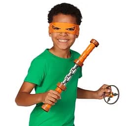 Ігровий набір TMNT Нунчаки Мікеланджело Обертальний удар 84268 Черепашки-Ніндзя MOVIE III W3 - мініатюра 4