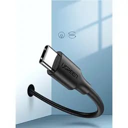Дата кабель USB 2.0 AM to Type-C 3.0m 3.0A 18W US287 Black Ugreen (60826) - мініатюра 4