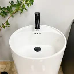 Умивальник підлоговий VBI Marsala white VBI-019010, Білий - мініатюра 6