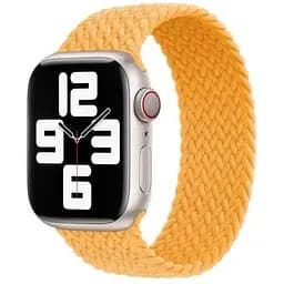 Ремінець CasePro Braided Solo Loop Maize Size M для Apple Watch 45mm/44mm/42mm