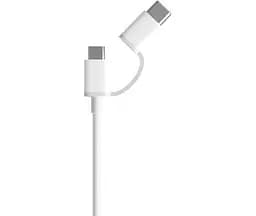 Кабель двойной Xiaomi Mi cable 2 in 1 мicro USB + Type-C SJV4082TY - мініатюра 4