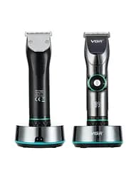 Професійна акумуляторна машинка VGR V-256 (Зарядна база, LED-дисплей, Регулювання швидкості)