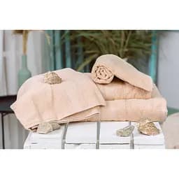Набір банних рушників №5075 Elite SoftNess Ivory, 4 шт. (2200003183450) - мініатюра 2