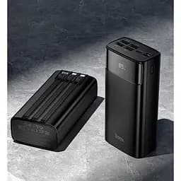 Зовнішній акумулятор Hoco DB89B Element 30000mAh 22.5W Black [161335] - мініатюра 6