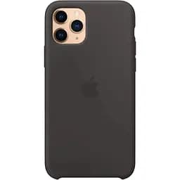 Оригинальный силиконовый чехол Apple Silicone Case для iPhone 11 Pro (5.8") Black (MWYN2ZM/A)