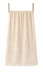 Махровое банное полотенце 90х180 см DT-956-48 мягкое полотенце для сауны и бани Бежевый