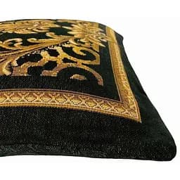 Наволочка Прованс Baroque-3, 45х45 см чорна із золотим (25620) - мініатюра 3
