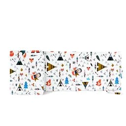 Бортики в дитяче ліжечко 30x60 WOOD FOX, бежевий (WeltBed_FoxWigwam_30x60)