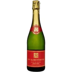Вино игристое Duc de Montrives Blanc de Blancs Demi-Sec белое полусухое 0.75 л
