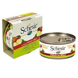 Влажный корм для собак Schesir Курица с яблоком в желе Chicken Аpple 150 г