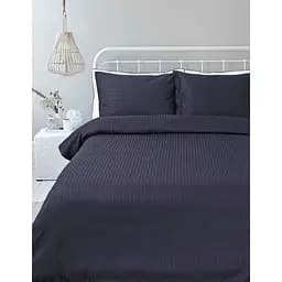 Комплект постільної білизни Lotus Сімейний Темно-синій 000164951