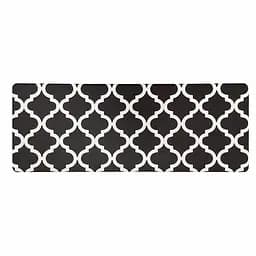 Килимки кухонні Lovely Svi з ефектом пам'яті - антиковзаючі - водонепроникні ергономічні, 44x119x 1 см Чорні