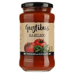 Соус томатний Gustibus з базиліком 400 г