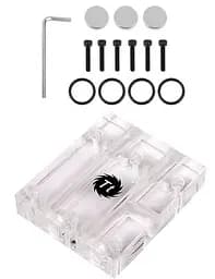 Терминал Thermaltake Pacific VGA Bridge Dual Series 3-Slot Transparent (CL-W136-PL00TR-A) - мініатюра 2