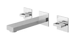 Смеситель для умывальника Kohlman Nexen хром + Box скрытого монтажа QW193U-20 Хром