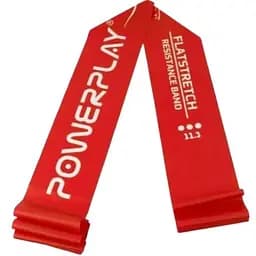 Стрічка-еспандер PowerPlay 4112 0.6 мм MediBand Heavy для фітнесу та реабілітації Червона (11 кг) (PP_4112_Red_Heavy)