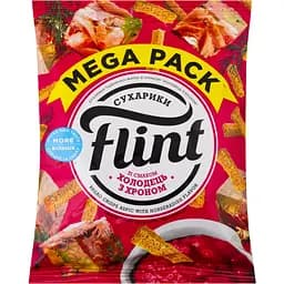 Сухарики пшенично-житні Flint Холодець з хріном 100 г