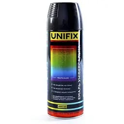 Емаль універсальна в балончику Unifix 400мл RAL 9005 чорна