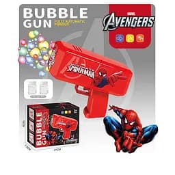 Пистолет с мыльными пузырями Bubble Gun, 889-12, на батарейках
