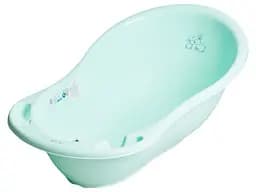 Ванна дитяча Tega Baby зі зливом Bunny 86 см mint