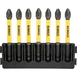 Касета з бітами DeWalt FlexTorq L=57 мм біта Рh2 - 7 шт. (DT70817)