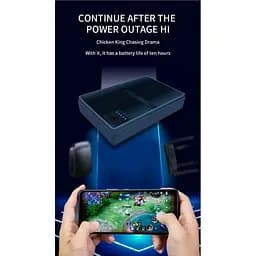 ДБЖ UPS для роутера DC1018P 12V/ 9V/ 5V 10400 mAh для пристроїв постійного струму DC дизайн 2 чорний - мініатюра 7