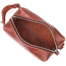 Чоловіча шкіряна косметичка GRANDE PELLE 15х8х7 см sum0020989 - мініатюра 4