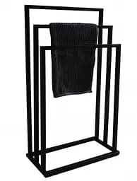 Вішалка для рушників Yoka Lonia3 black P.LONIA3-BLK, Чорний матовий - мініатюра 7
