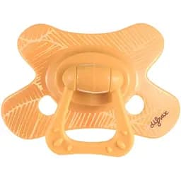 Пустушка силіконова Difrax Natural 12+ міс. Apricot veins помаранчева (804 Apricot_veins)