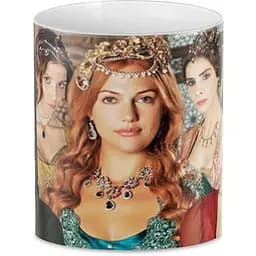 Кухоль GeekLand Чудовий вік Muhtesem Yüzyil ОСМАНСЬКІ СУЛТАНШИ HG.002.37 330 мл білий