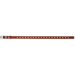 Нашийник для собак Collar, шкіряний, безрозмірний, 50х2 см, коричневий - мініатюра 3