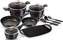 Комплект посуды Metallic Line Carbon Pro Edition Berlinger Haus kuh0013249
