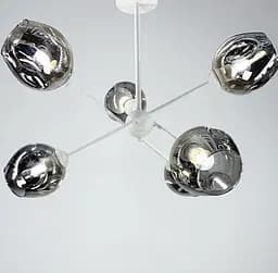 Стельова люстра в сучасному стилі на 6 плафонів Line.F K 166/6