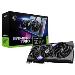 Видеокарта MSI GeForce RTX 5070 Ti GAMING TRIO OC 16GB