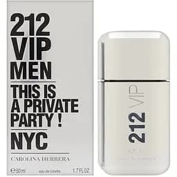 Туалетна вода Carolina Herrera 212 VIP Men 50 мл