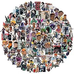 Стикерпак GeekLand Valorant 100 штук